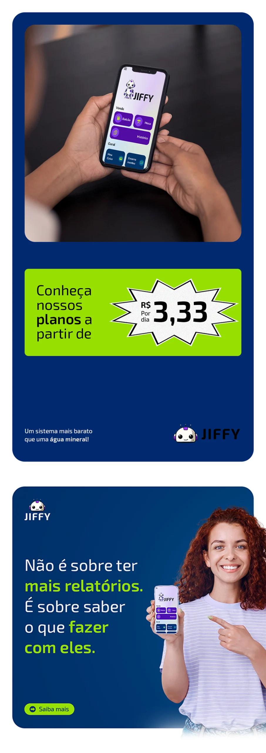 Jiffy | Além de um PDV