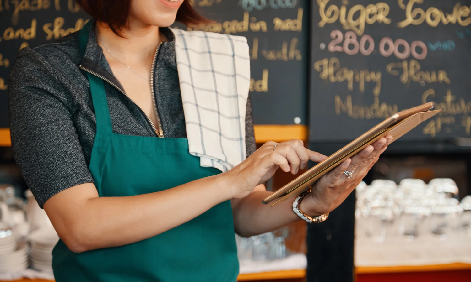 processos em restaurantes