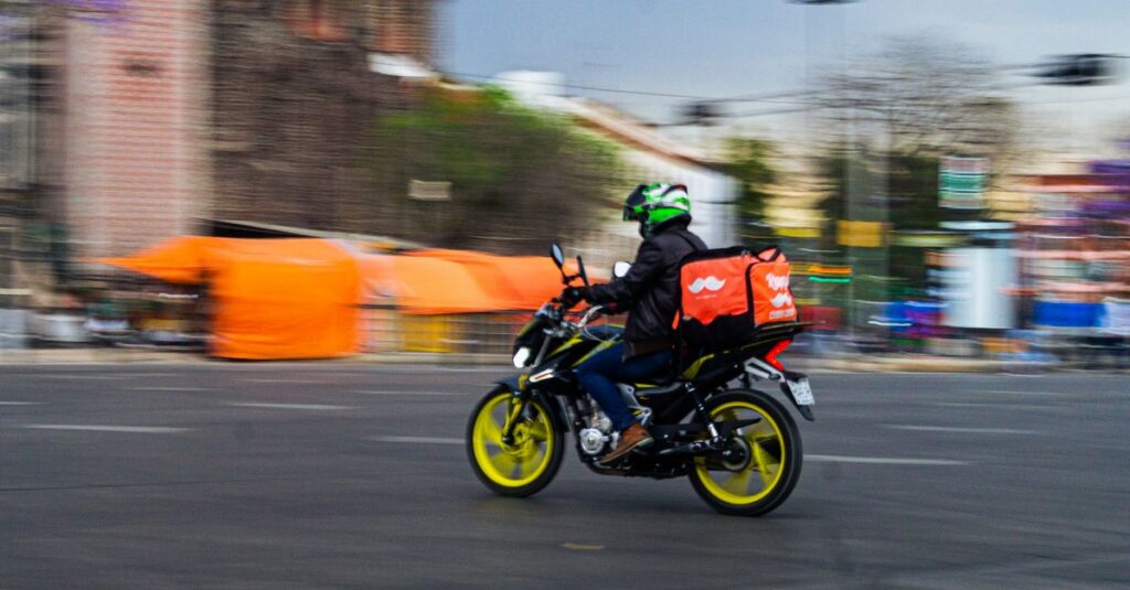 embalagem de delivery