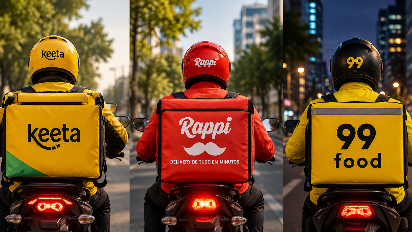 concorrência no mercado de delivery