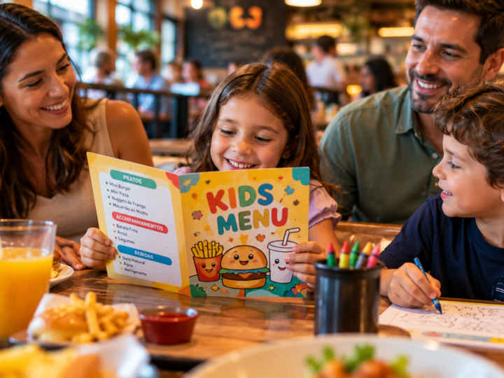 menu infantil