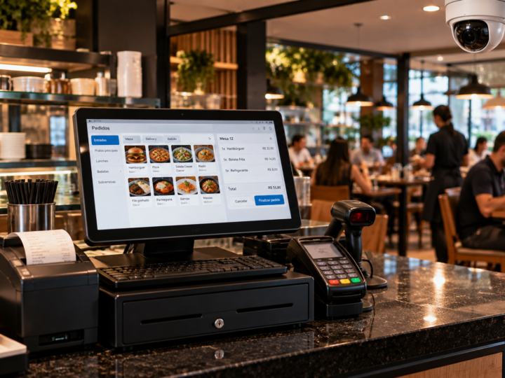 segurança física no restaurante